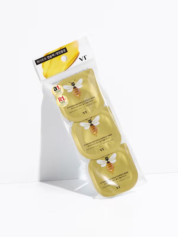 

VT Progloss Золотая капсульная маска (7.5г x 3 шт)