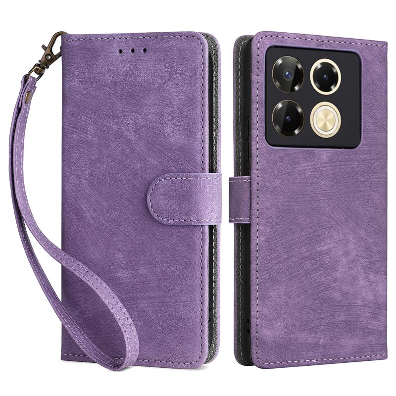 For Infinix Note 40 Pro 4G X6850 Wallet Case RFID Blocking Stand PU Leather Phone Cover
