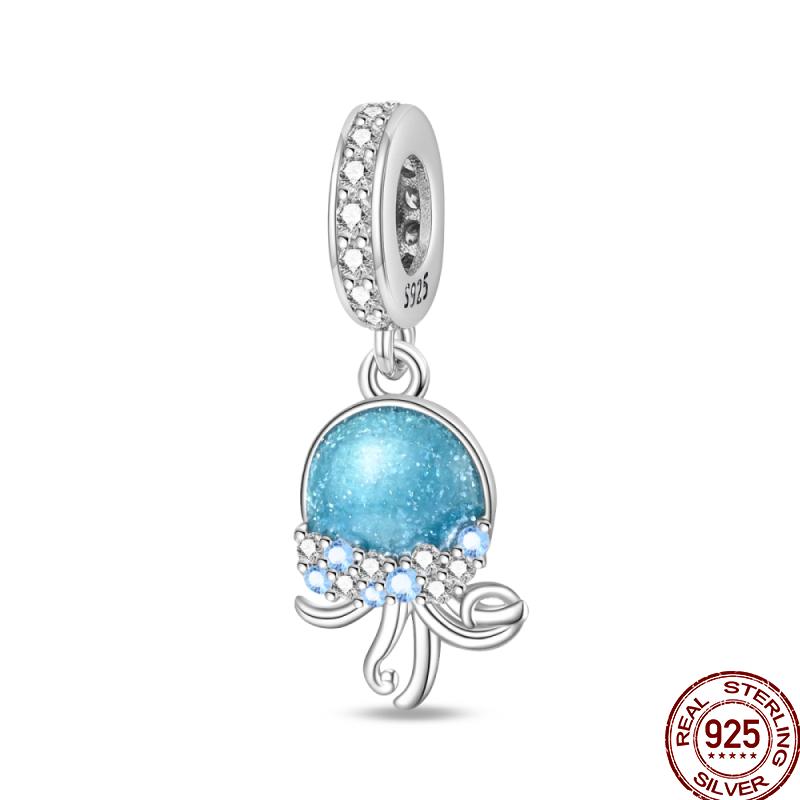 100% Copper Beach Sand Crab Beach Ocean Holiday Jewelry Beads Suitable Fit Original Bracelet Diy Holiday Jewelry