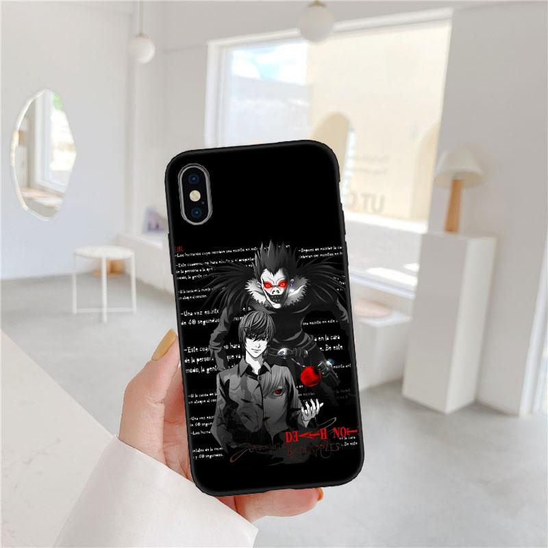 IX11 Death Note Ryuk Kira New Luxury Phone Case for Redmi Note 11 12 13 Pro Plus 13C 12C 12S 11S A3X