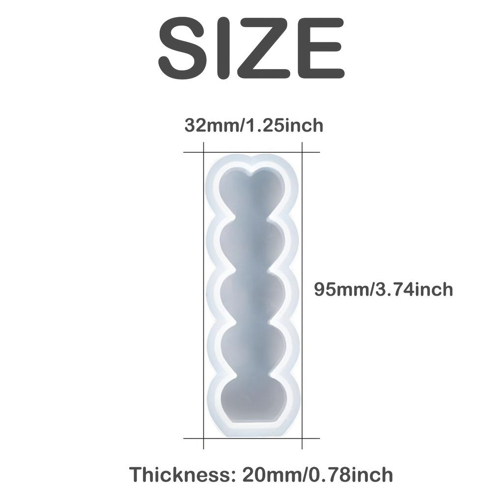 1pc DIY Butterfly Jewelry Mold - Create Unique Epoxy Resin Charms with Durable, Versatie Silicone Craft Mold