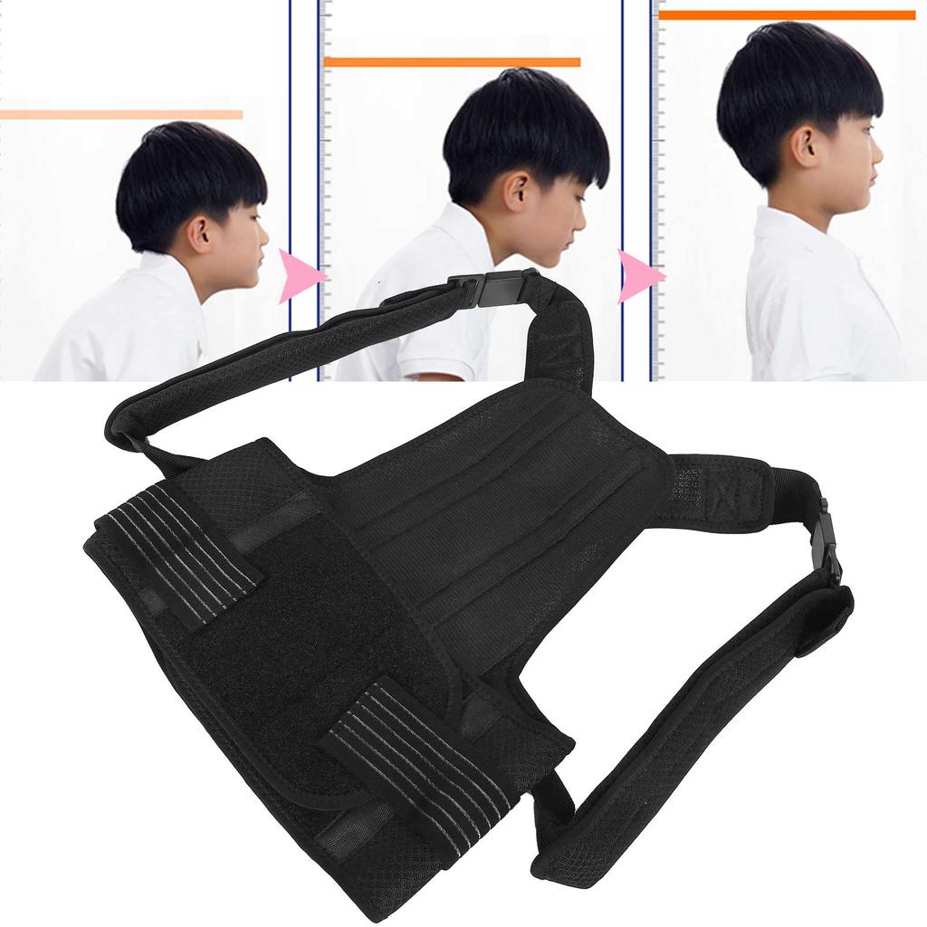Adjustable Hunchback Correction Belt Posture Corrector Brace Keel Back Spine SupportM
