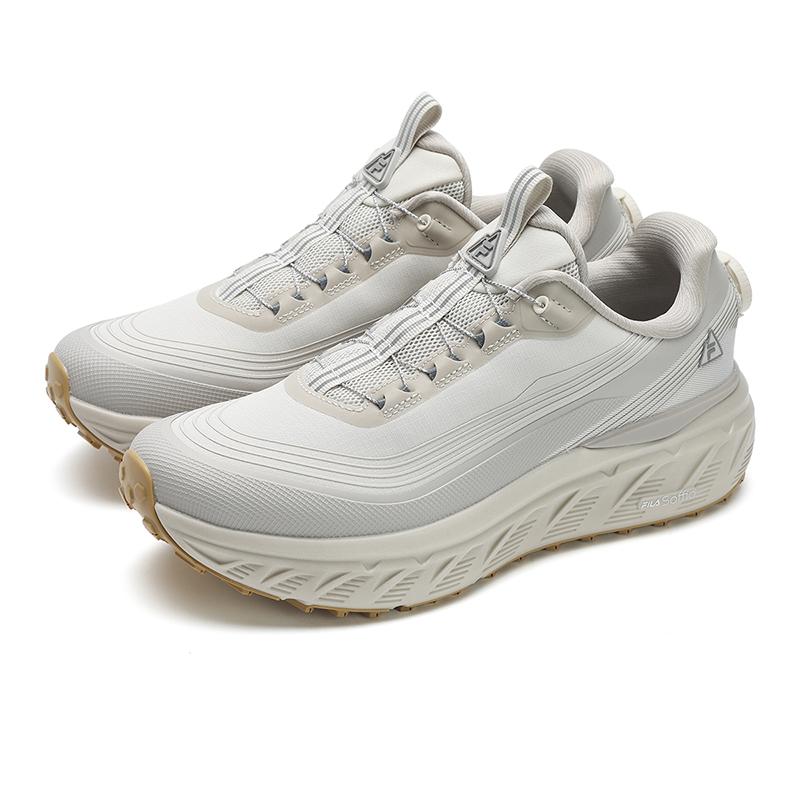 FILA Boa Explorer 1+ Comfortable Versatile Low-Top Casual Trail Running Shoes Men sneaker Gray A12M511217FLG