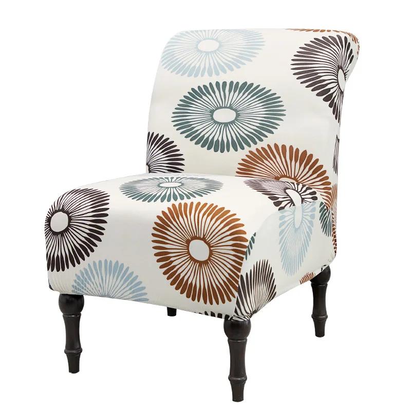 

Super Fit Stretch Spandex Removable Washable Chair Cover Armlessness Accent Chair Coverfor Chair Furniture Protector
