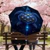1PC Turtle, Flower_of_Life Automatic Open/Close Umbrella Compact Folding Umbrella with 8-Rib Shaft Lightweight Esign, Fashion Lovers1219A