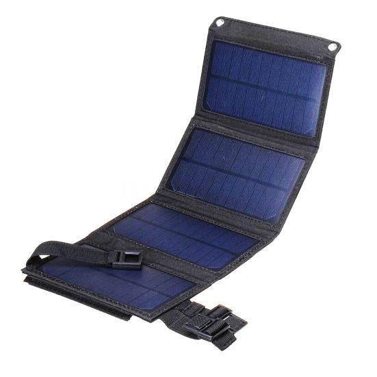 

Solar Cell Charger Waterproof Fast Charging Foldable 20W USB Folding Solar Panel Charger