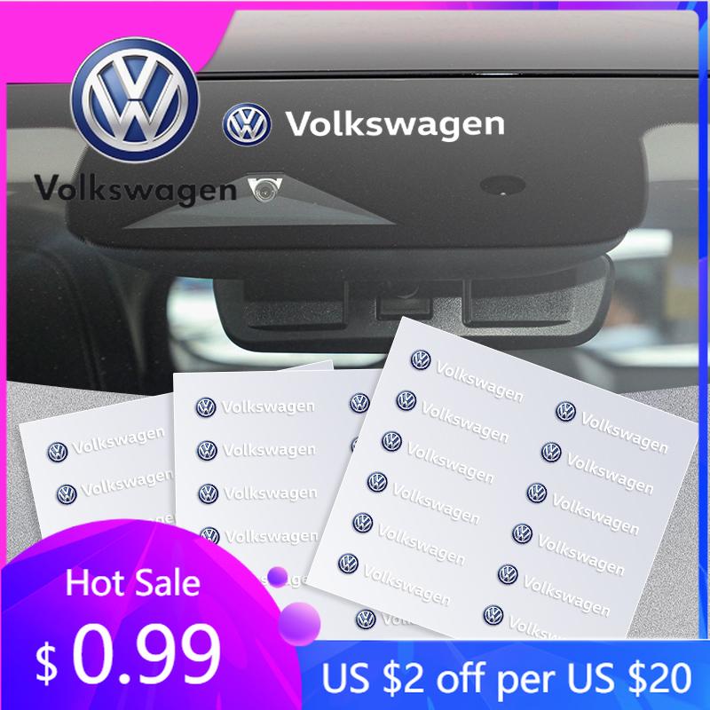 For VW Volkswagen Jetta MK5 Golf Car Steering Wheel Markings Stickers Decoration DIY Decal For Volkswagen VW Touran Beetle Golf