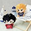 1Pc 12CM Kawaii Cotton Doll Haikyuu Plush Toys Anime Hinata Shoyo Tobio Kageyama Sugawara Koushi Kei Tsukishima Plushie Doll