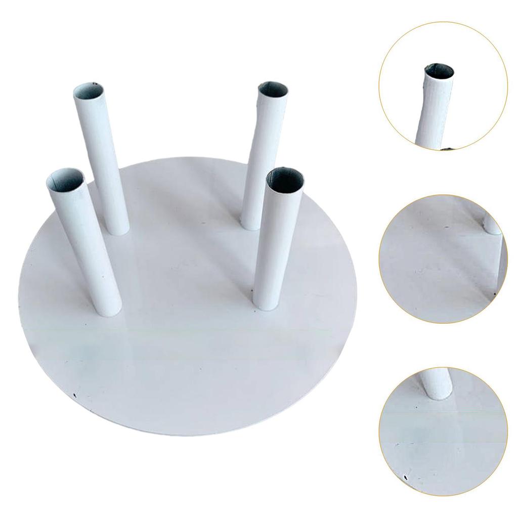 Flower Pole Display Stand Base for Event Flower Arrangements and Decorations