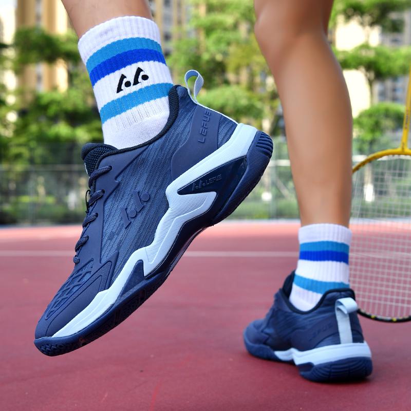 LEFUS Unisex Sneakers Breathable Badminton Shoes Professional Training Shoes Mens Table Tennis Shoes Sneakers for Women