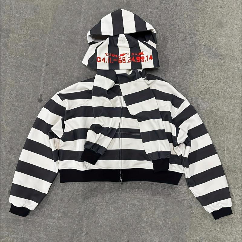 Осенне-зимний уличный хип-хоп тренд двухслойная шапка принт мужская и женская толстовка с капюшоном L