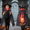 Mystical Cosplay Costume Set Fantasy Magician Cloak Show Costume Halloween Cloak  Cosplay Props