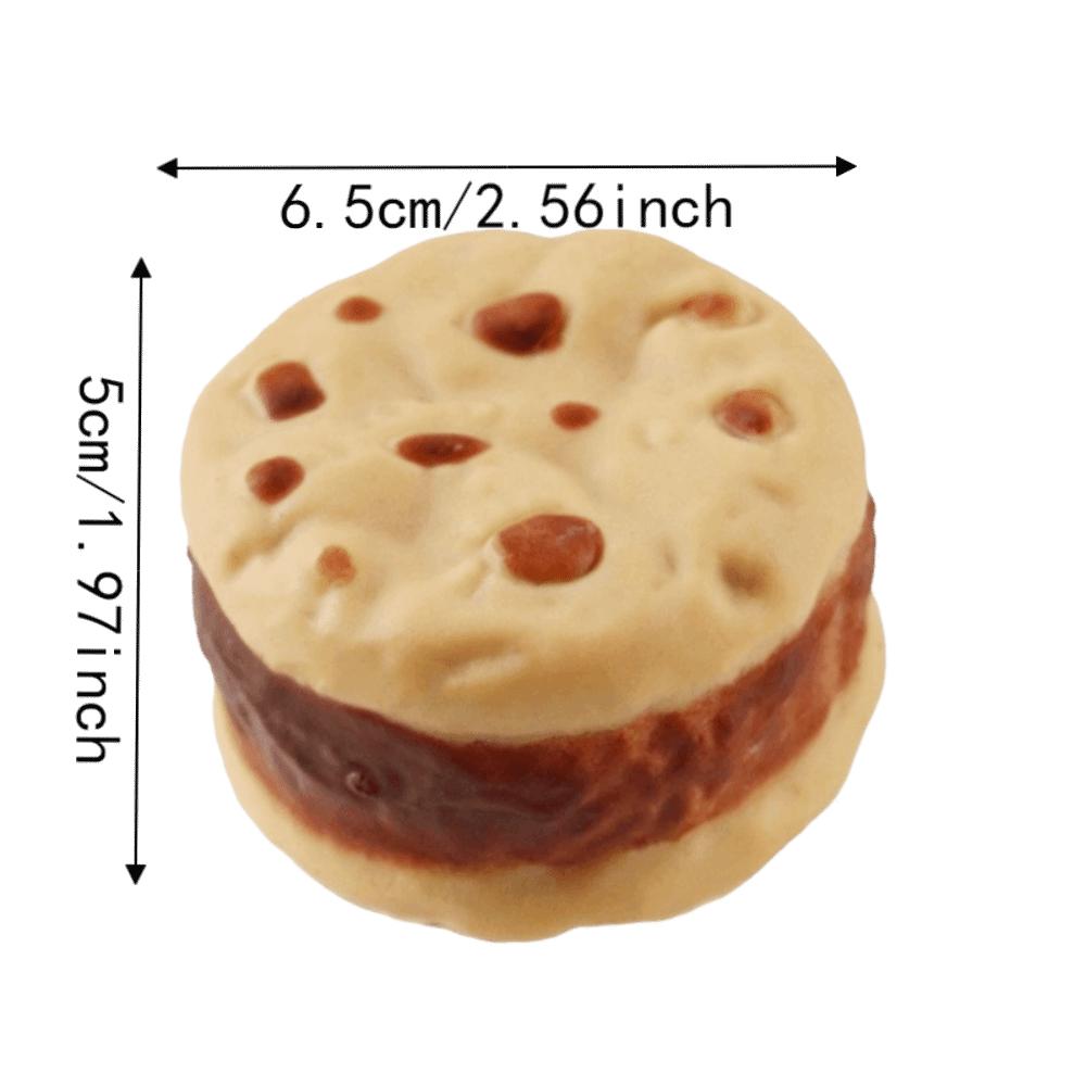 Moldable Crackling Cookie Squishy Toy Crunchy DIY Empty Ball Skin Children's Gifts