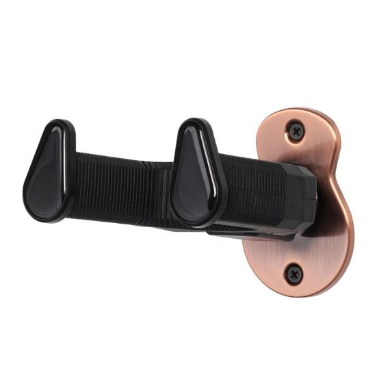 Kytarový nástěnný věšák s automatickým zamykáním, kovový hák Příslušenství pro kytaru pro akustickou elektrickou kytaru Baskytara Banjo Mandolína