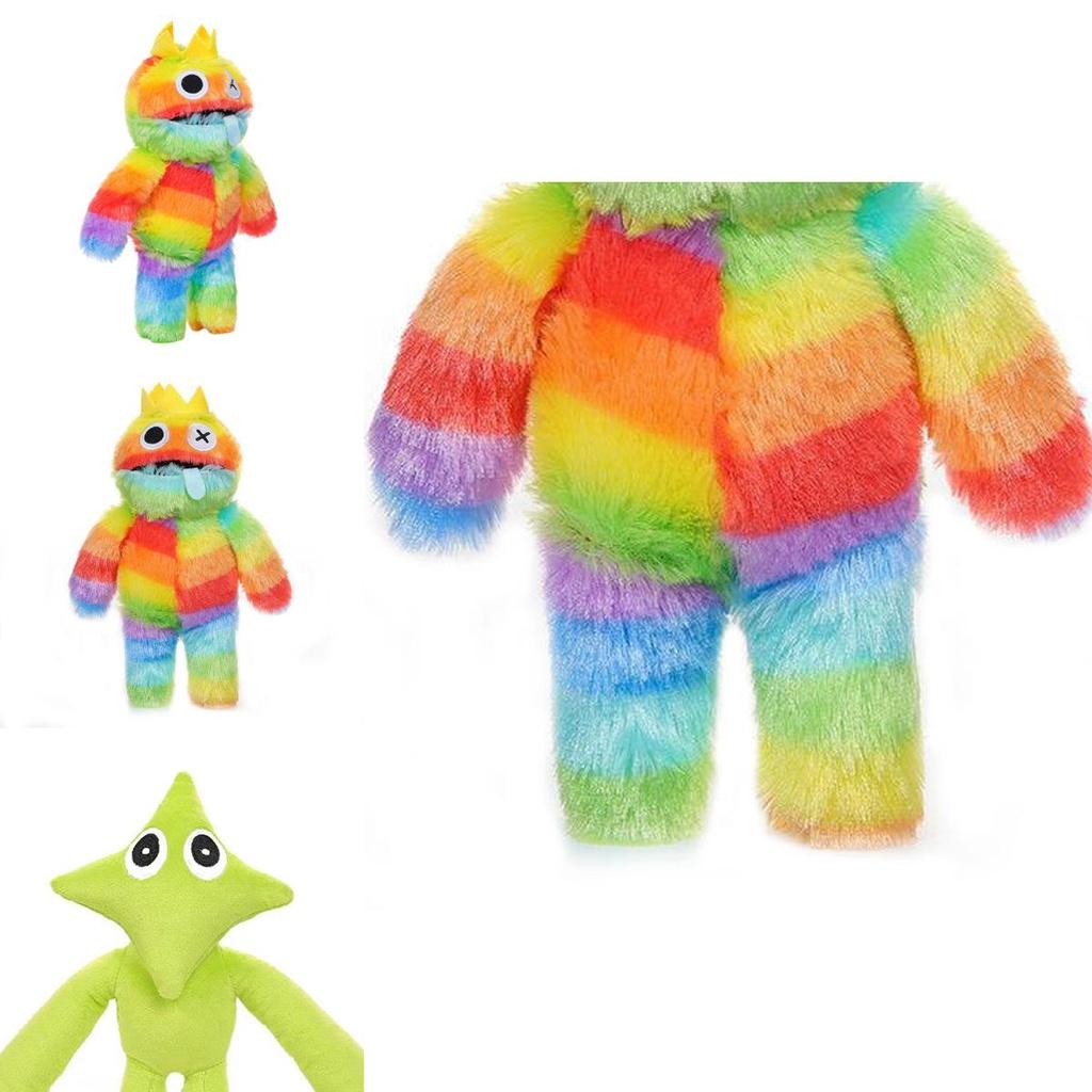 Roblox Rainbow Friends Blue Plush Toy Villain Soft Stuffed Doll Kids Xmas Gift