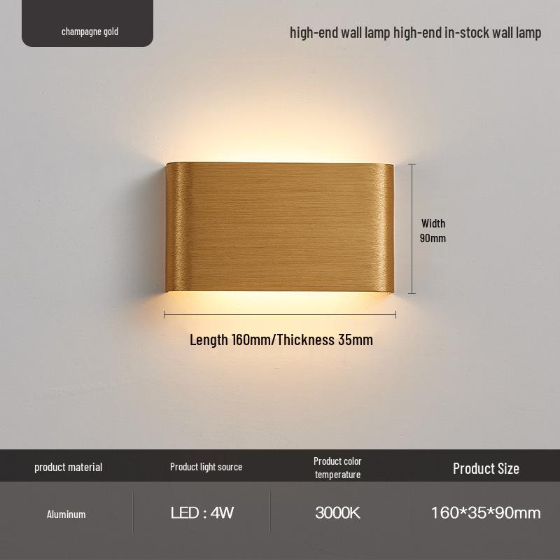 Nordic Minimalist Wall Sconce for Living Room & Bedroom