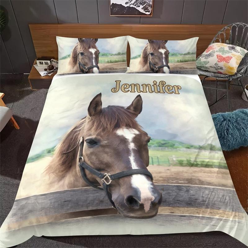 Lovely Koala Flowers Soft Duvet Cover Carton Animal Beding Set Elephant Cat Der Leaves Comfortable Quilt Cover King For Children Kids Child Gift Decor