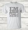 Ich bin deine schlechte Nachricht - Grafik-T-Shirt Unisex T-Shirt
