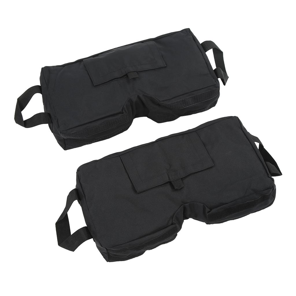 2Pcs Umbrella Base Weight Bag Large Opening Waterproof Detachable Tent Base Weight Bag for