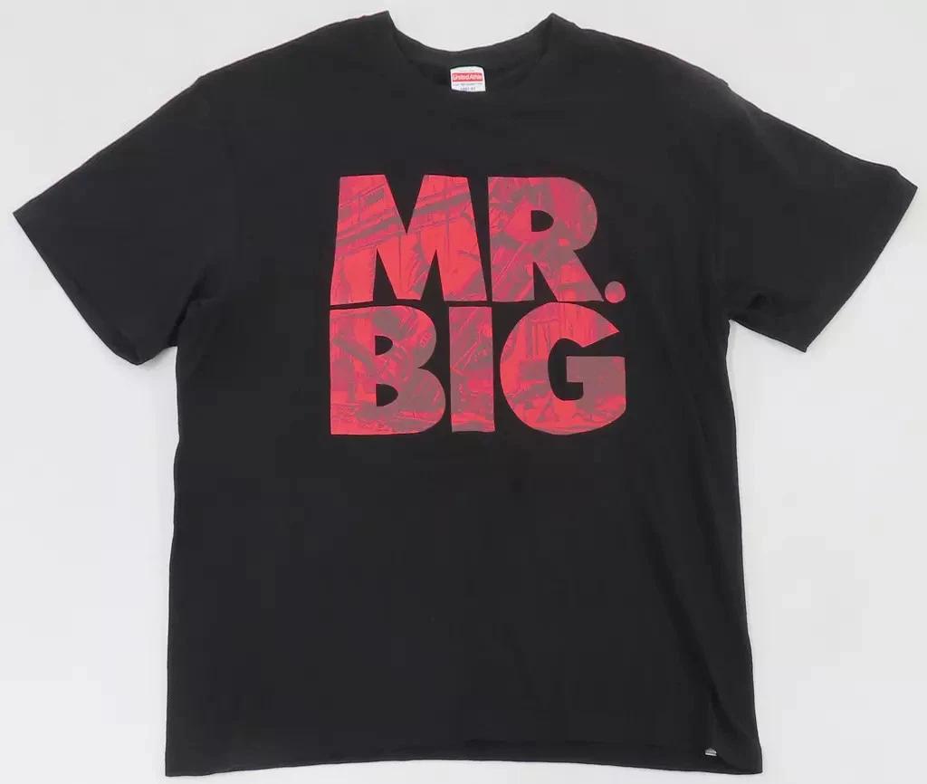 MR. BIG The BIG Finish Farewell Tour Japan 2023 Black T-T-Shirt L Cotton M