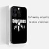 The Sopranos  Classic Movie Poster Phone Case For iPhone 17 16 E 15 14 13 12 Plus Mini Pro Max Soft Black Shockproof Cover