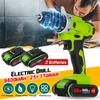 Trapano Avvitatore Elettrico Senza Fili 68V con Luce LED e Batteria da 8400mAh