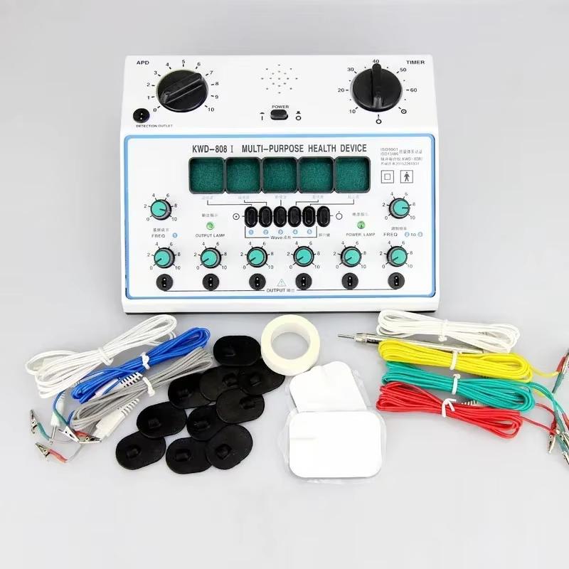 Hot KWD-8081 Electronic Acupuncture Electrotherapy Instrument - 220V/DC 9V Electroacupuncture Tool for Daily Health Care