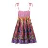 Robe d'été à fleurs pour filles, à bretelles, volants, Bohème, Plage, Princesses, Vêtements pour filles 2 6 8 12 ans