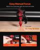 60W CO2 Laser Engraver, 600 X 400 Mm, CO2 Laser Engraver Cutter Machine with 4 Way Pass Air Assist, Engraving Cutting Machine, Compatible with