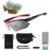Rockbros 10001 Cycling Glasses with 5 Lenses and Insert