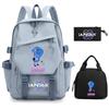 3Pcs/set Anime Cartoon K-Pop Demon Hunters Printed Backpack for Teenger Children Student Schoolbag Girl Women Large Capacity Waterproof Travel Bag
