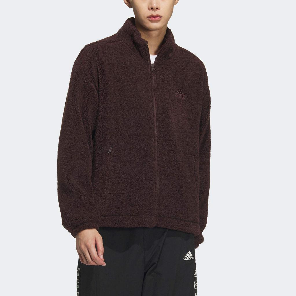 adidas SportPerformance ST WARM MIX Velvet Feel Coat Men's Coffee JI8620