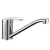 Modern Basin Faucet Modern Polished Chrome Plated Faucet Deck Single Handle Swivel Kitchen Tap Mixer For Bathroom Faucet