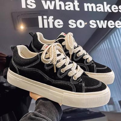 Men Platform Sneakers 2025 Comfortable Anti Slip Lace Up Outdoor Skateboard Casual Shoes Flats High Quality Sneakers