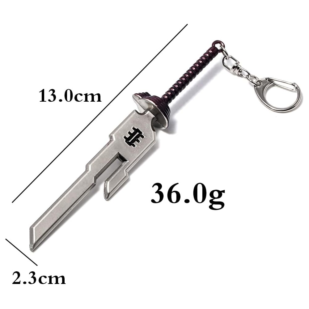 Sizuuenn Jujutsu Kaisen Fushiguro Toji Keychain Cosplay Accessory Event Prop Collectible Gift
