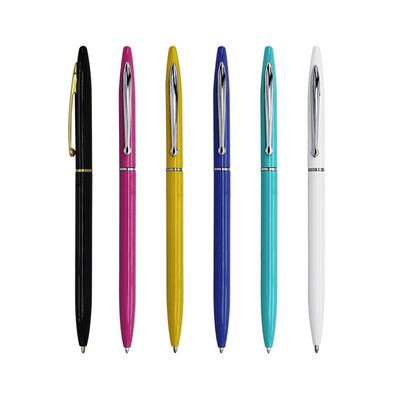 Customizable Metal Ballpoint Pen with Medium-Oil Core for Business and Promotional Gifts