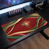 Portugal Football Crest Mouse Pad, Extended Non Slip Rubber Desk Mat for Gaming Office Laptop Fan Gift