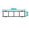For Improving Air Quality Air Conditioner Filter Enhanced Filtration Easy Installation Air Filter Bracket As Shown