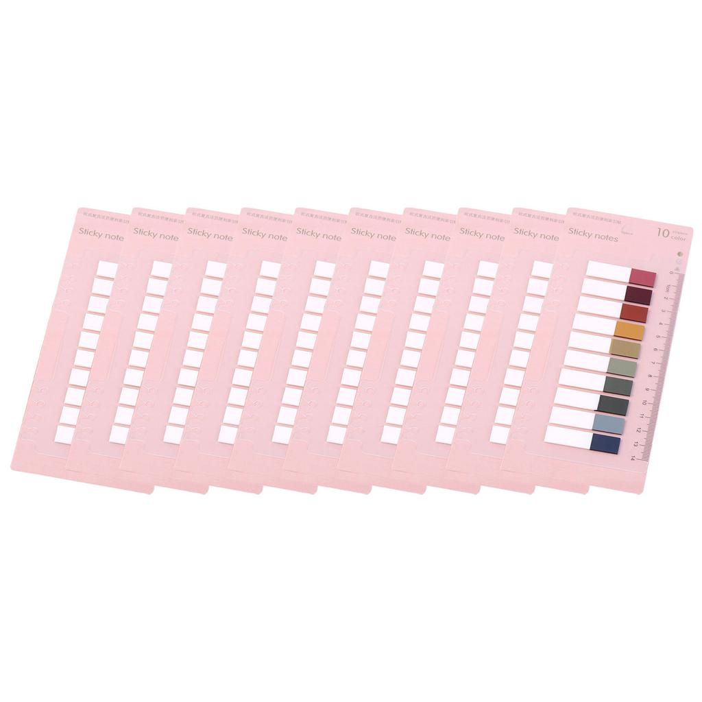 Page Markers Index Tab Morandi Notes Tab Translucent Index Stickers Book File Notes Tab