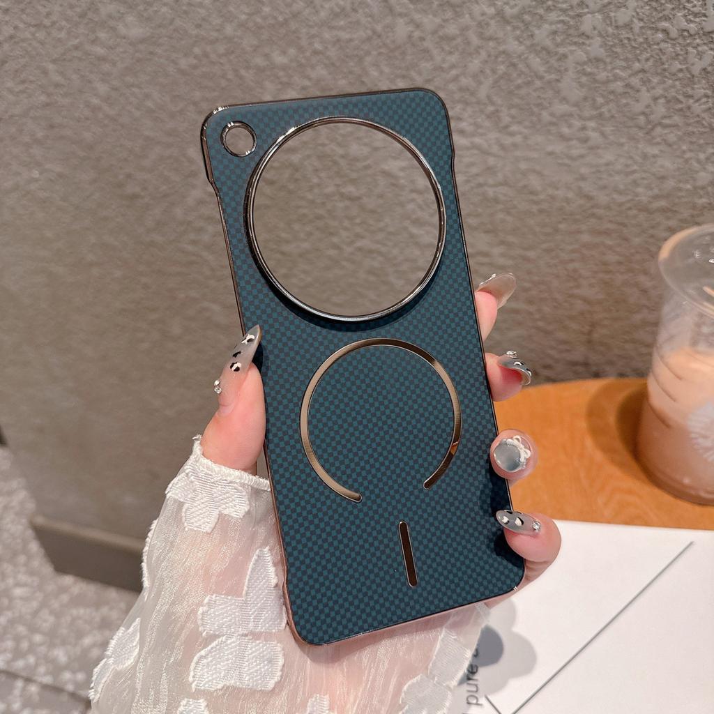 Applicable to OPPOFINDX1pro borderless Kevlar magnetic case mobile phone case FINDX1PRO anti-drop protective case
