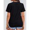 Womens Casual Short Sleeve T Shirt Nurse Appreciation RN NurseLife Graphic Print Light Grey Regular Fit Round Neck Allseason Healthcare Casual Top