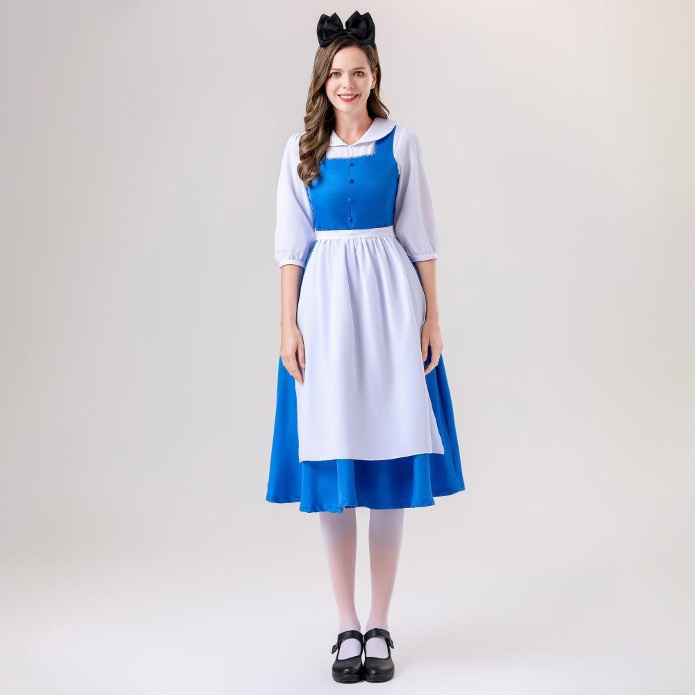 Alice In Wonderland Alice Cosplay Costume Women Cartoon Halloween Gifts Party