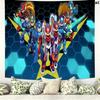 Mega Man Wall Tapestry Aesthetic Wall Hanging Printed Fabric Blanket Decorative Tapestries for Bedroom Living Room Home Decor