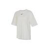 Nike Women'ss Logo Crewneck Casual T-Shirt White HJ3947-133