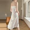Women's Halter Dress Summer Jacquard Sexy All-in-one Dress High-end Light Luxury Eldest Girl Dress