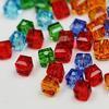 Crystal Glass Crystal Square Beads Loose Spacer Bead for DIY Jewelry Bracelet Necklace Making