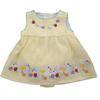 Duck Print Cotton Romper Yellow Gingham Princess Dress Bodysuit Rompers  Summer Outfit