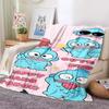 17 Styles Hangyodon Cartoon Blanket for Sofa King Size Cute Soft Flannel Throw Fluffy Bed Blanket New Born Winter Blanket Gift