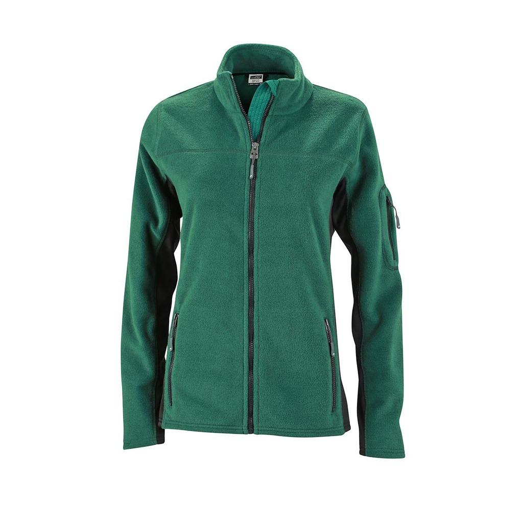 James and Nicholson Womens/Ladies Strong Work Fleece Jacket