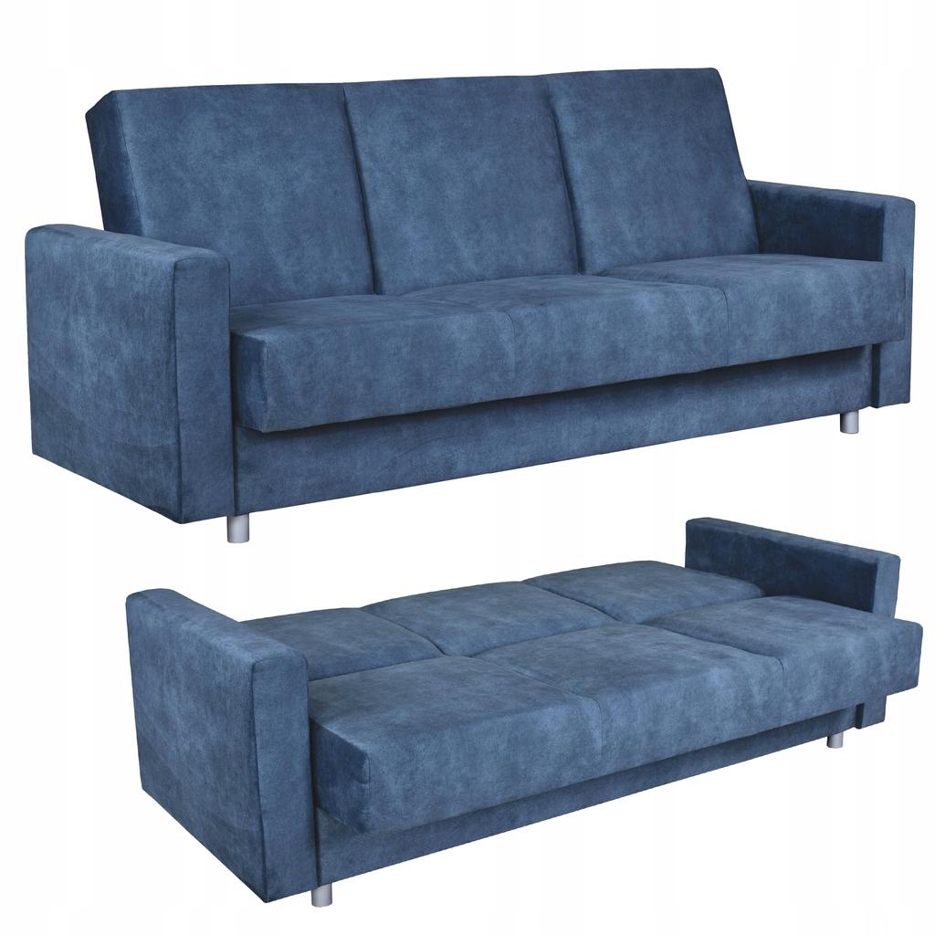 Sofa Sofa Alicja Sofa Bed Bonell Bed Family Furniture Blue